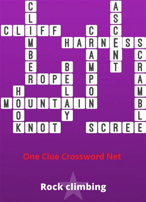 The Crossword Solver found 30 answers to "rock climber&39;s supports", 8 letters crossword clue. . Pergola climbers crossword clue